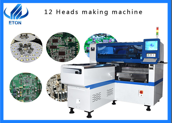 Machine d'endroit de sélection de SMT de plat de vibration de machine de support de lentille de 45000CPH LED