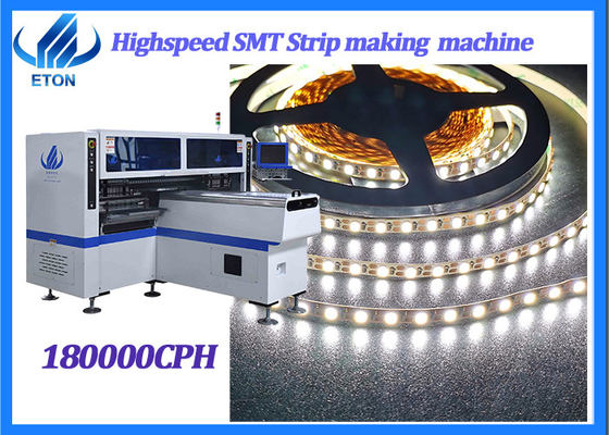 Machine de transfert de SMT à grande vitesse Mounter 180k CPH de tube/bande