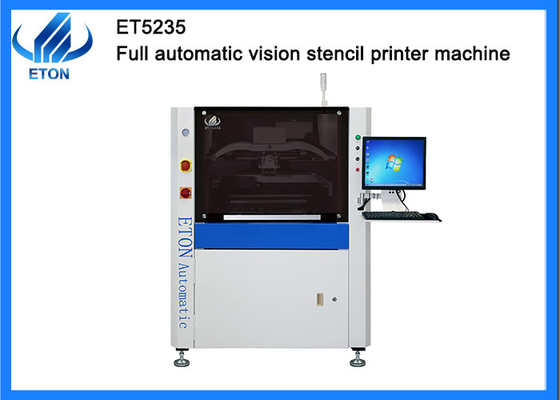 Grattoir en acier et machine complètement automatique d'imprimante de pochoir de vision de grattoir de picovolte