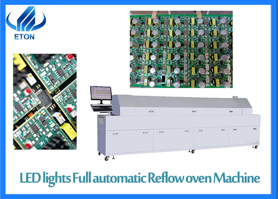 Lumières complètement automatiques de tube d'Oven Machine For LED de ré-écoulement d'Assemblée de SMT