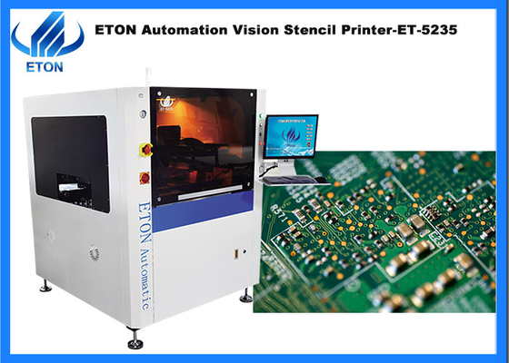 Contrôle automatique inclus de PC d'imprimante de pochoir de vision de SMT d'échelle programmable