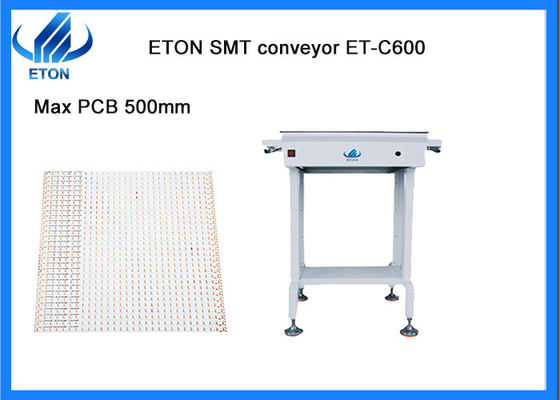 Chaîne de production maximum de carte PCB SMT du rail simple 600*350mm convoyeur