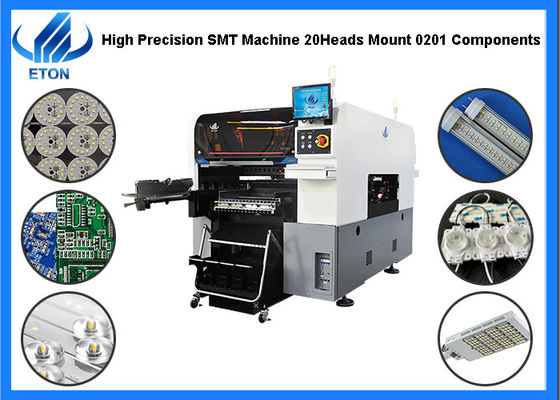 Machine de transfert 98000CPH d'ampoule de la haute précision LED pour 0201 composants