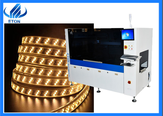Machine d'impression automatique à bande LED à soudure à pasteur à pochoirs 6 - 300 mm/sec