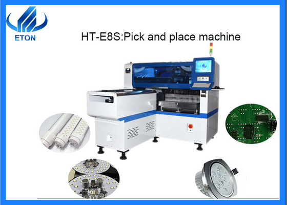 HT-E8S-1200 Machine de montage à LED SMT ligne pour la taille maximale du PCB 1200 * 350mm