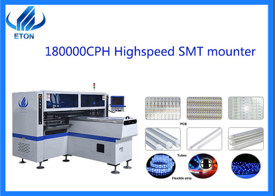 Machine de montage SMT à haute capacité pour PCB rigide, monteur de puces à bande LED flexible