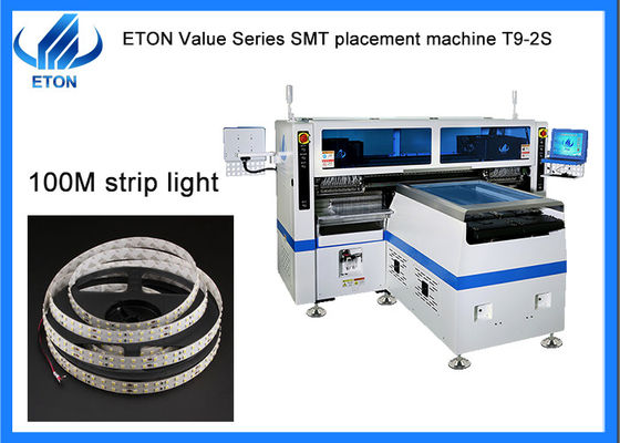 200m LED Strip SMT Pick And Place Machine Ligne de solution automatique complète pour les composants de condensateur