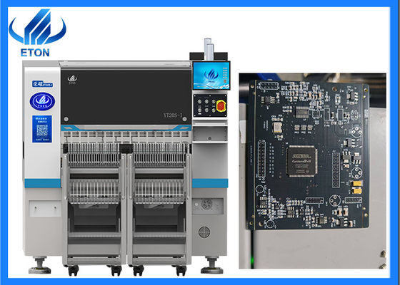 500×300 mm PCB SMT Machine 20 têtes câblage flexible modes de placement avancés pour la production à grande vitesse
