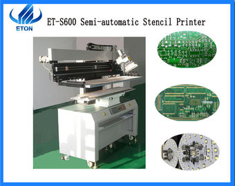 Haute imprimante semi automatique d'écran de précision, taille de carte PCB de l'imprimante 0.25*0.55m de pochoir de carte PCB