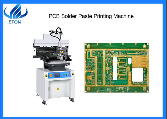 9000 millimètres Min Semi Automatic Stencil Printer pour le panneau de carte PCB