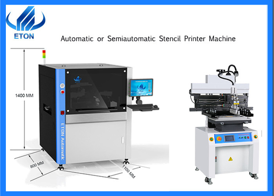 Ligne imprimante semi automatique Machine de Smt de pochoir de carte PCB des zones SIRA de l'imprimante 6 de pochoir