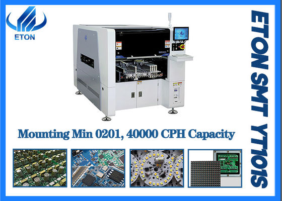 Machine de fabrication composante de 0201 LED 40000 CPH pour le panneau de carte PCB de haute précision