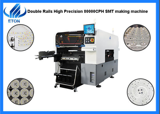 Machine de transfert 80000CPH d'ampoule de la haute précision LED pour 0201 composants