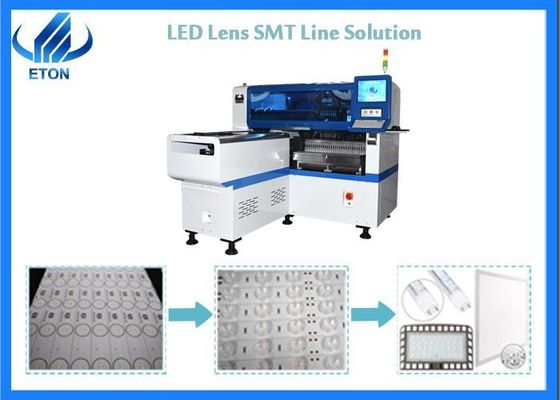 28 lentille des conducteurs LED Chip Mounter 1200*500mm LED/voyant SMT Mounter