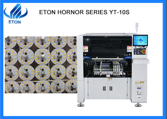 La machine intelligente SMT d'Assemblée de carte PCB de 45000 capacités LED sélectionnent placent la machine avec 10 têtes