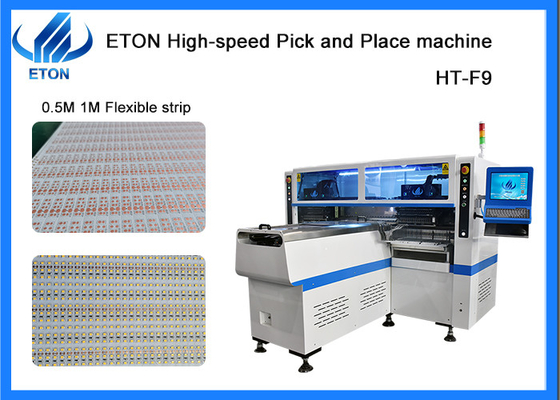 Max 1,2m PCB SMT pick &amp; place machine pour 0,5M - 1M lampe à bande