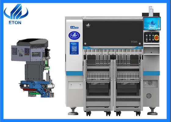 Conducteur Baord Montage SMT Pick And Place Machine 20 têtes Software de mise à niveau gratuite