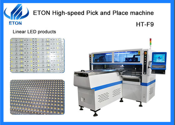 L'assemblage de la machine de sélection et de placement SMT à double bras PCB linéaire maximal 1200*300 mm