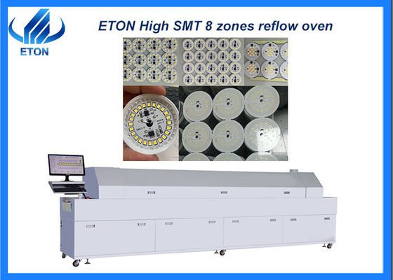 Équipement automatique à haute efficacité SMT 450 mesh belt reflow