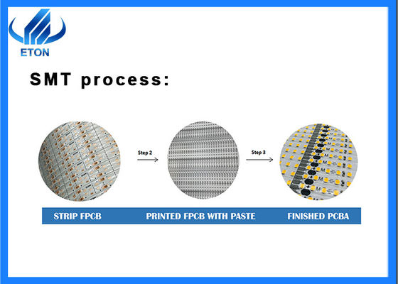 Machine SMT de précision pour assemblage de bande LED souple 0201 Component Capable