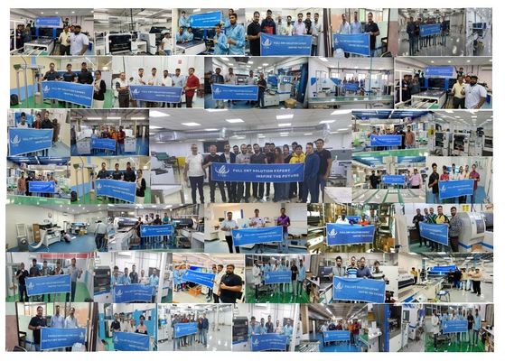 Machine de montage SMT à 10 têtes pour un processus de production rapide et précis