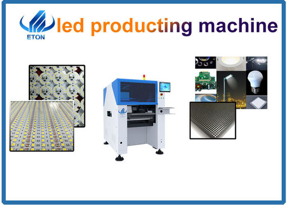 La caméra Smd de vision de 10 têtes a mené des ampoules faisant à machine la machine de transfert
