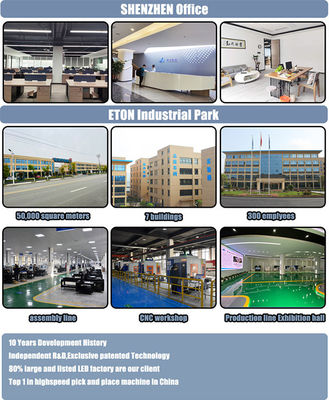 La caméra de vision a mené l'ampoule faisant à machine 20 têtes pour des ampoules de tube