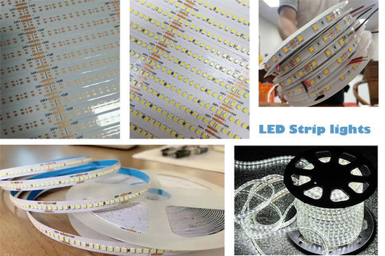 Petit pain pour rouler la machine de transfert superbe de lumière de bande de la vitesse 180000 CPH LED