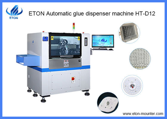 Machine automatique à grande vitesse de distributeur de colle de grande taille pour la lentille de LED