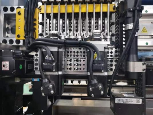 Ampoule de 10 têtes LED faisant à machine la haute caméra de Precion 2Pcs machine de transfert