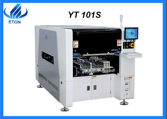 Vitesse des têtes 40000cph de la machine 10 de support de SMT de composants de la précision 0201 SMD