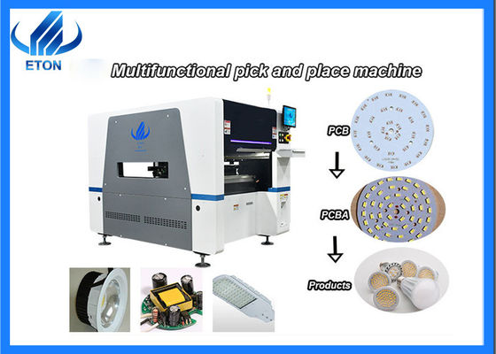 Ampoules magnétiques Mounter du moteur linéaire LED 10 têtes 40000CPH SMT Chip Mounter