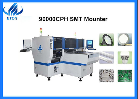 90000CPH Multifuctional a mené le DOB de Chip Mounter Double Module 6KW SIRA