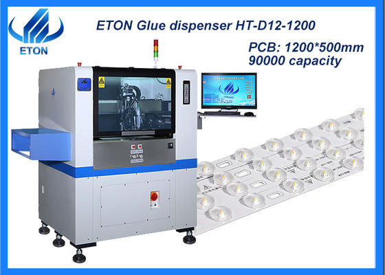 1200*500 mm pcb LENS distributeur de colle PCB 1200 mm machine SMT