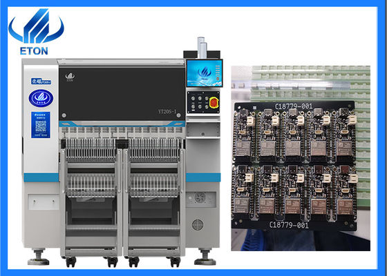 Mise en place modulaire personnalisable à 20 têtes, précision de la machine SMT, mise à niveau du logiciel libre, production flexible