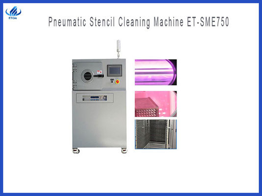 Structure de nettoyage ET-SME750 du SUS 304 de machine de pochoir pneumatique