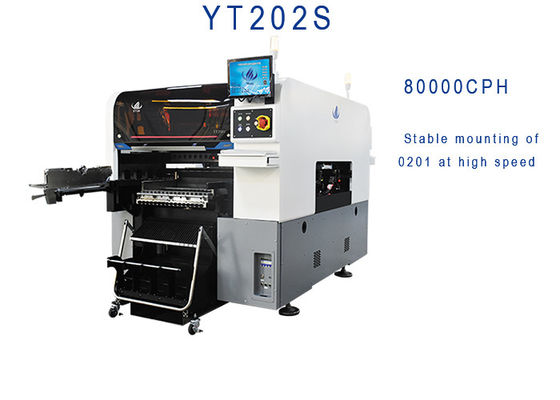 Une plus haute MACHINE de support d'AFFICHAGE de CARTE de l'exactitude LED de reconnaissance du support 0201 minimum