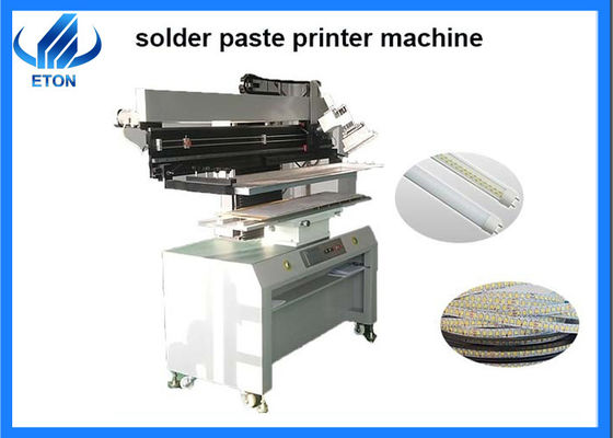 Ligne semi automatique machine de LED Assmenbly d'impression de pâte de soudure du panneau 1.2m de carte PCB