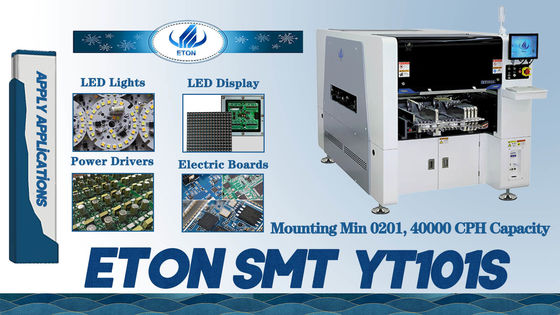 Ampoule de LED/conducteur SMT Mounter 40000CPH de puissance pour des composants de SMD