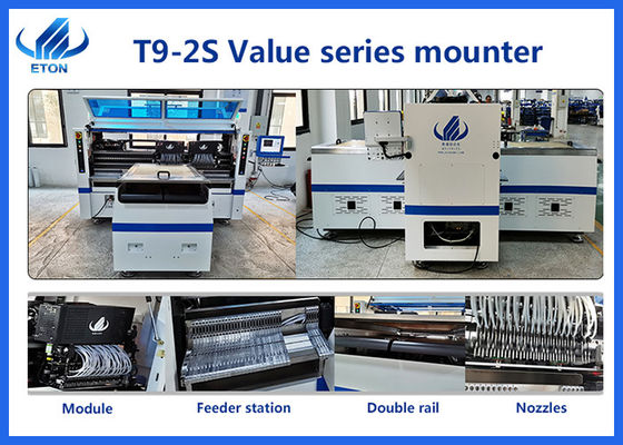 La machine d'endroit de sélection de SIRA Double Rail SMT quatre groupes de placement dirige 136 stations de conducteur
