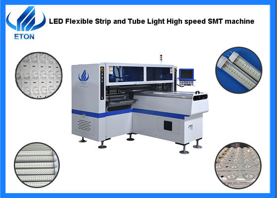 Bande flexible de LED et machine 170000CPH de transfert à grande vitesse de lumière de tube