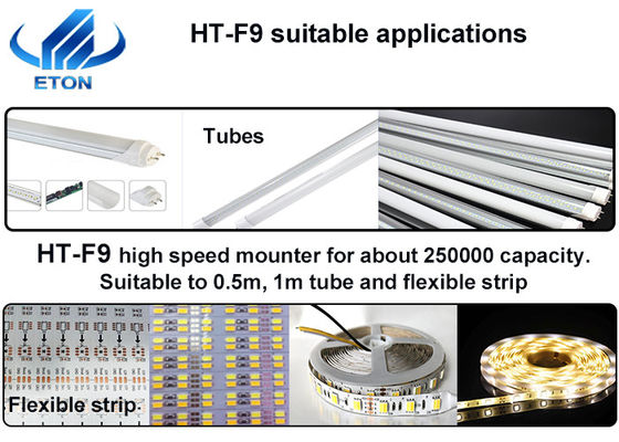 Capacité 250K optima pour la bande de LED, machine de transfert de SMT de lumière de tube