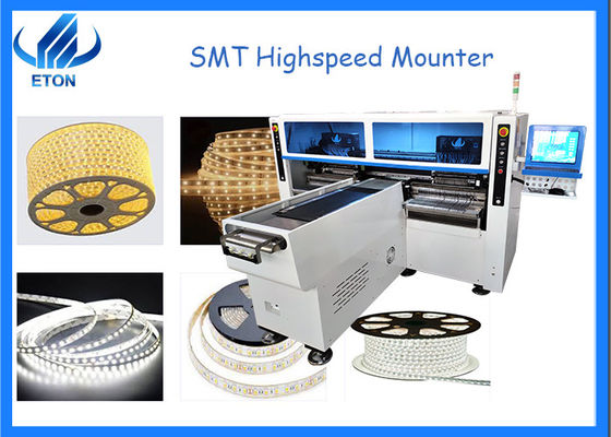 4-Module SMT Mounter avec 68 becs, 17 becs chaque module 250000CPH pour aucune bande de fil