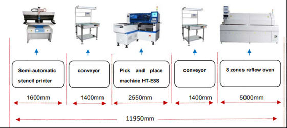 Éclairage à LED classique DOB / Lens / LED Strip SMT Pick and Place Machine