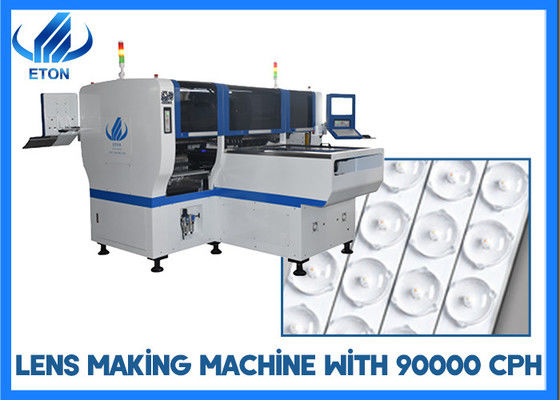 HT-E8D-1200 Éclairage de rue fabrication SMT Monteur 90000 CPH LED Lens Machine de fabrication