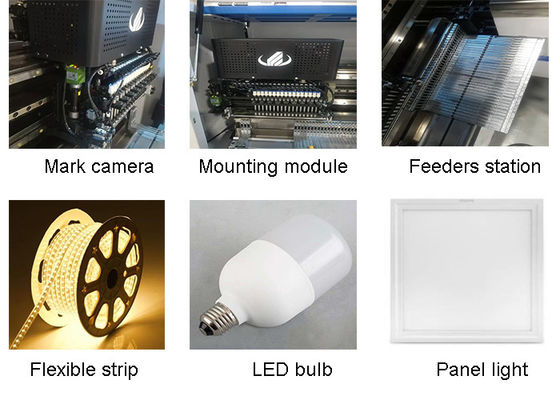 lumière de bande de transfert à grande vitesse de la machine HT-F9 LED de 200K CPH faisant la machine