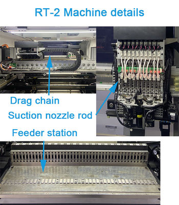 Machine de transfert de SMT de module du double 80000CPH avec la lumière d'ampoule menée